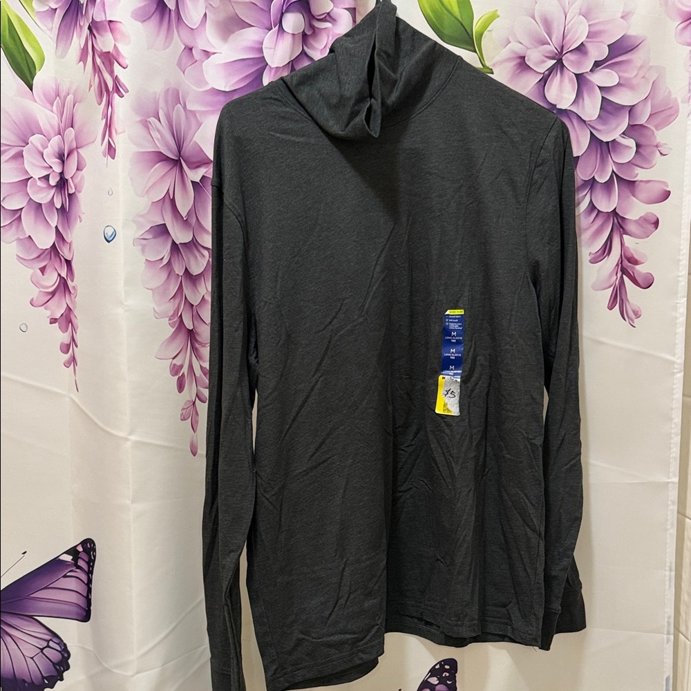 Dark Gray Long Sleeve Hoodie
